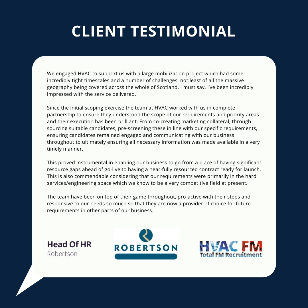 Robertson FM give a glowing testimonial 