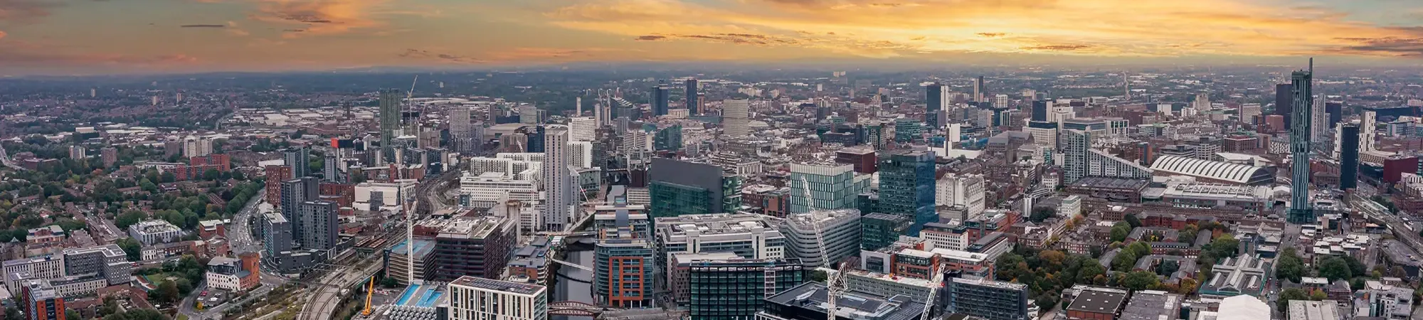 Manchester Skyline Banner
