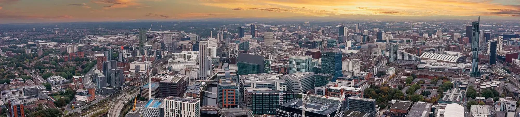 Manchester Skyline Banner